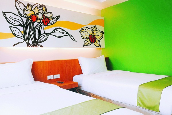 Superior-huone, 2 yhden hengen sänkyä | Minibaari, tallelokero huoneessa, työpöytä, ilmainen Wi-Fi