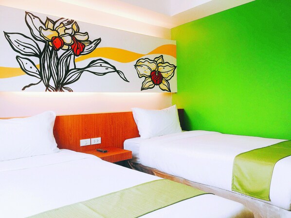 Chambre Supérieure, 2 lits une place