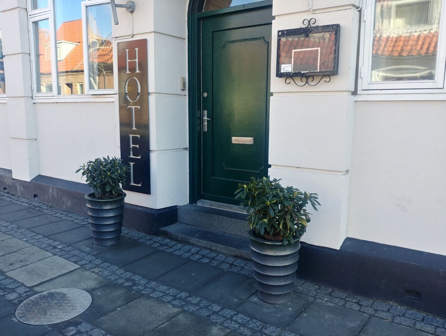 Majoituspaikan julkisivu