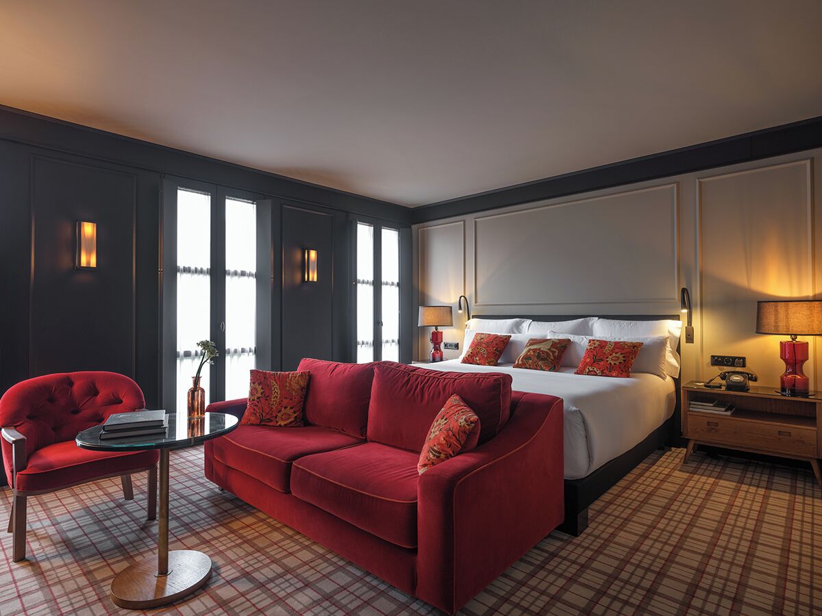 Junior Suite | Artículos del minibar gratis y caja de seguridad en la habitación 