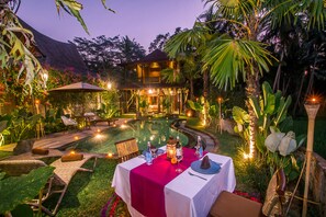 Breakfast, lunch and dinner served - Gusde Tranquil Villas by EPS (Ubud)