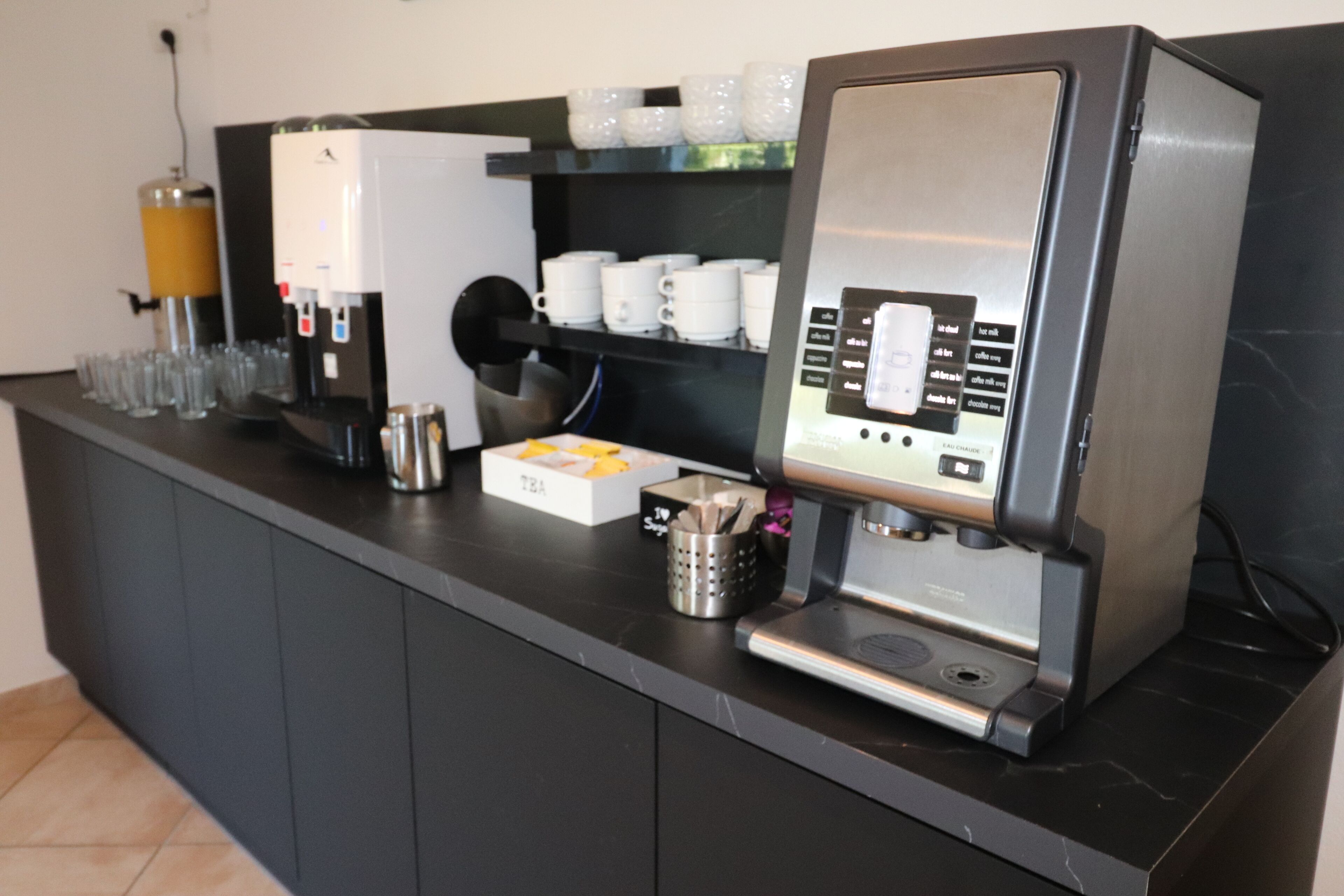 daily continental breakfast (eur 15.00 per person)