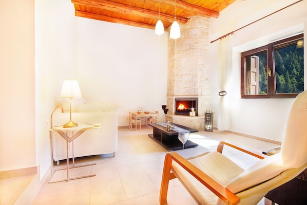 Apartment, 1 Bedroom, Mountain View | Living area