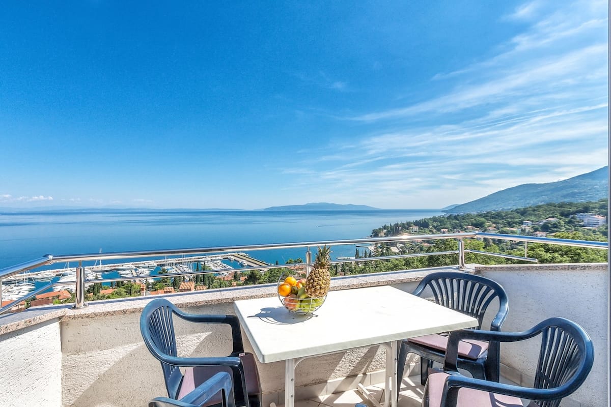 Penthouse Panoramic - 1 sovrum - havsutsikt | Utsikt mot havet/stranden