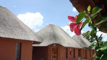 Fassade der Unterkunft