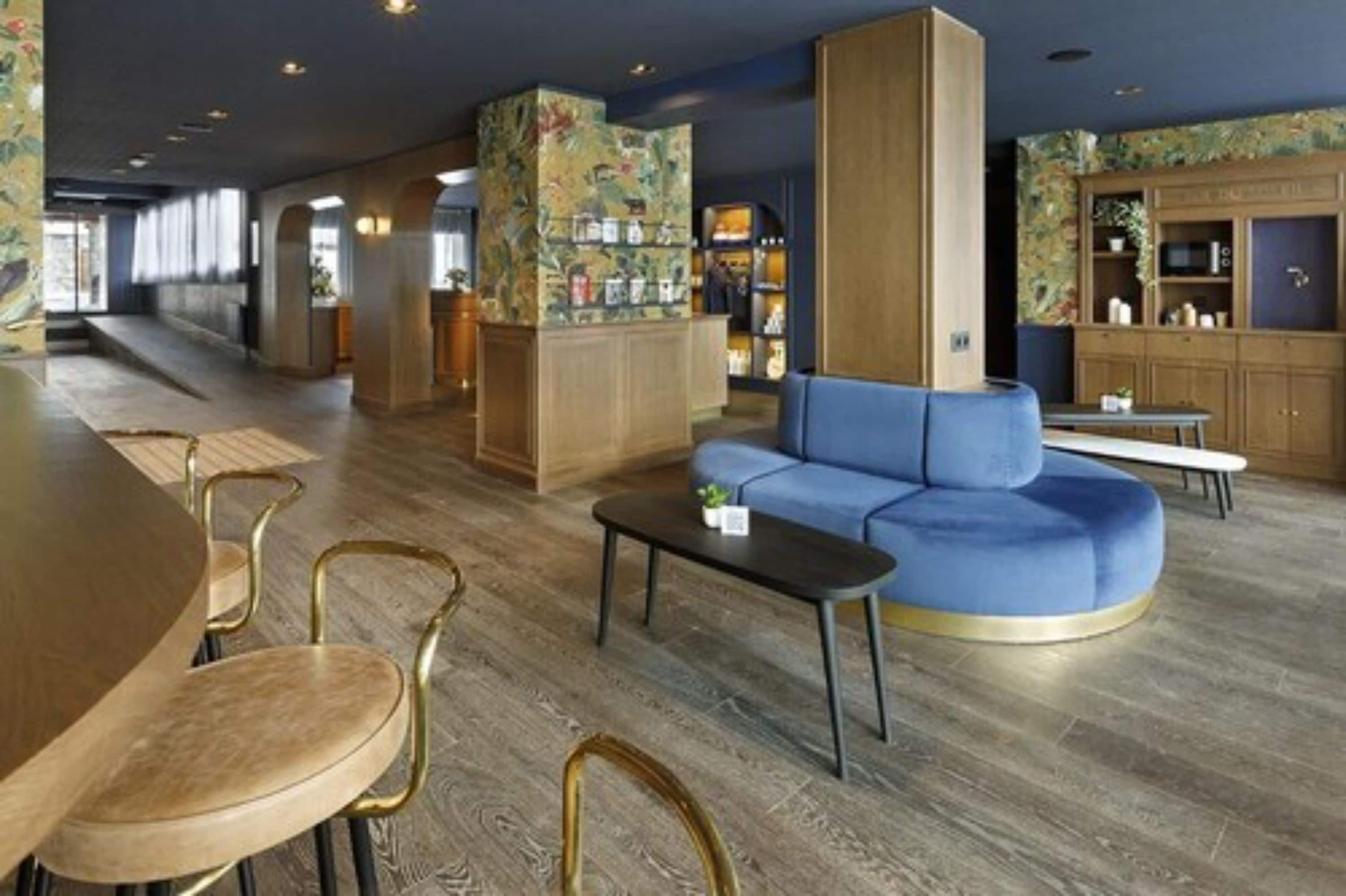 Sala de estar en el lobby