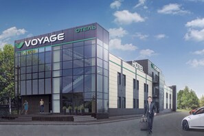 Façade de l’hébergement