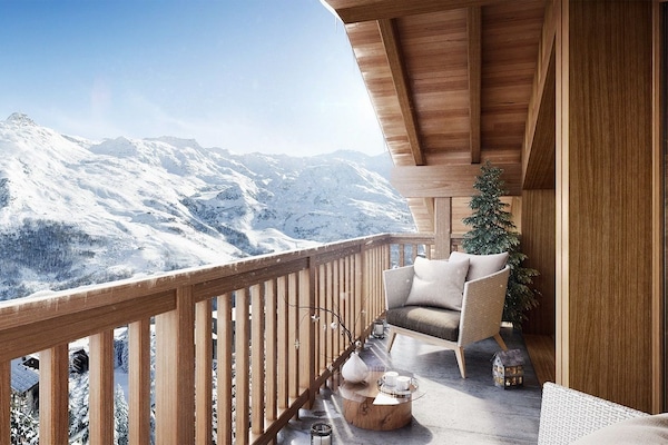 + Apartment 4 rooms 8 people, Mountain View | Balcony