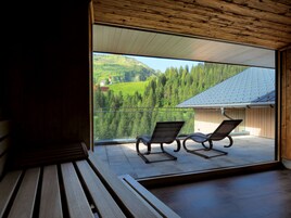 Un sauna, baño turco