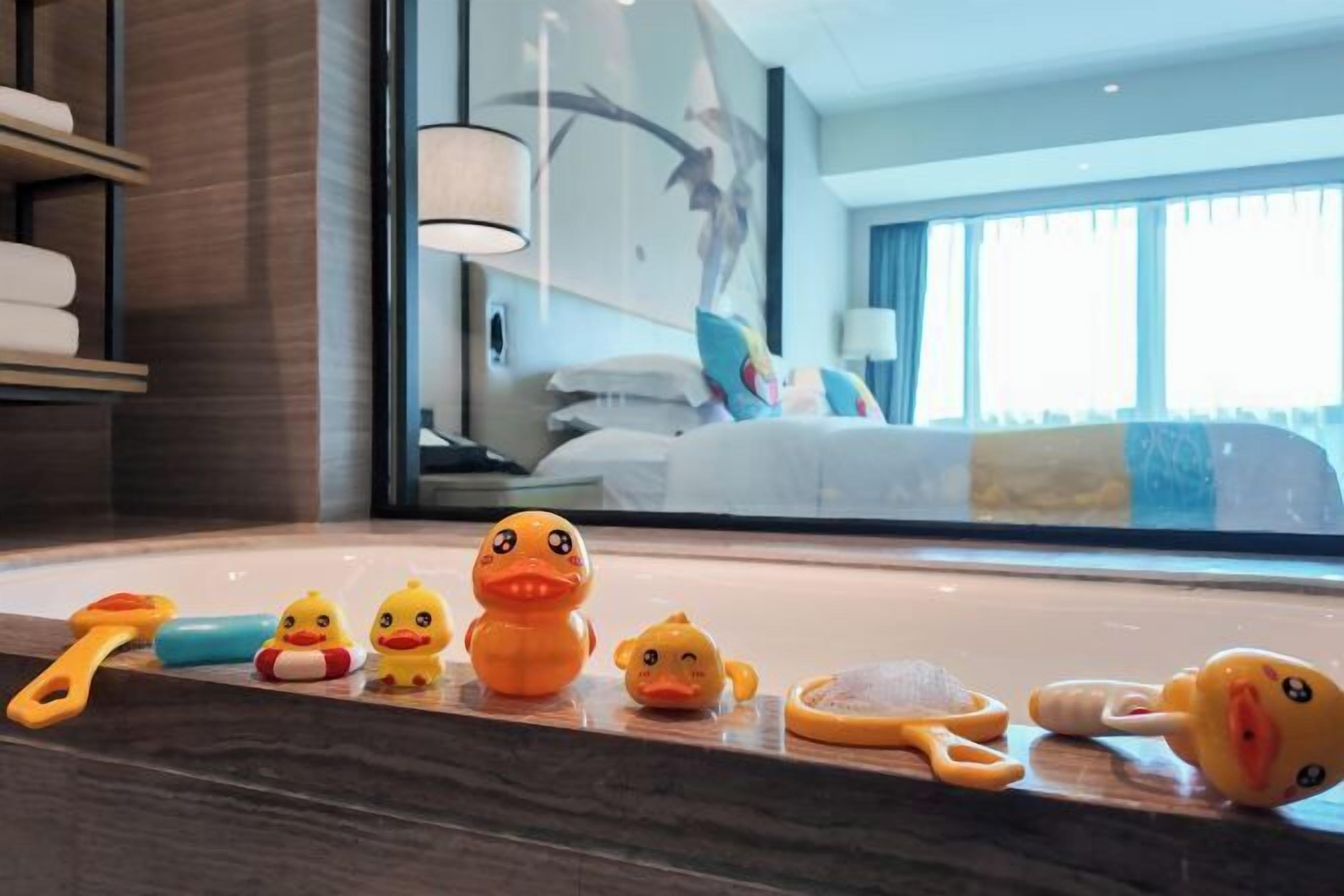 Premium bedding, down duvets, memory-foam beds, minibar