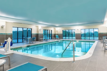 Una piscina techada