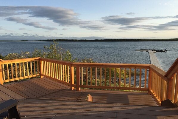 Vue depuis l’hébergement