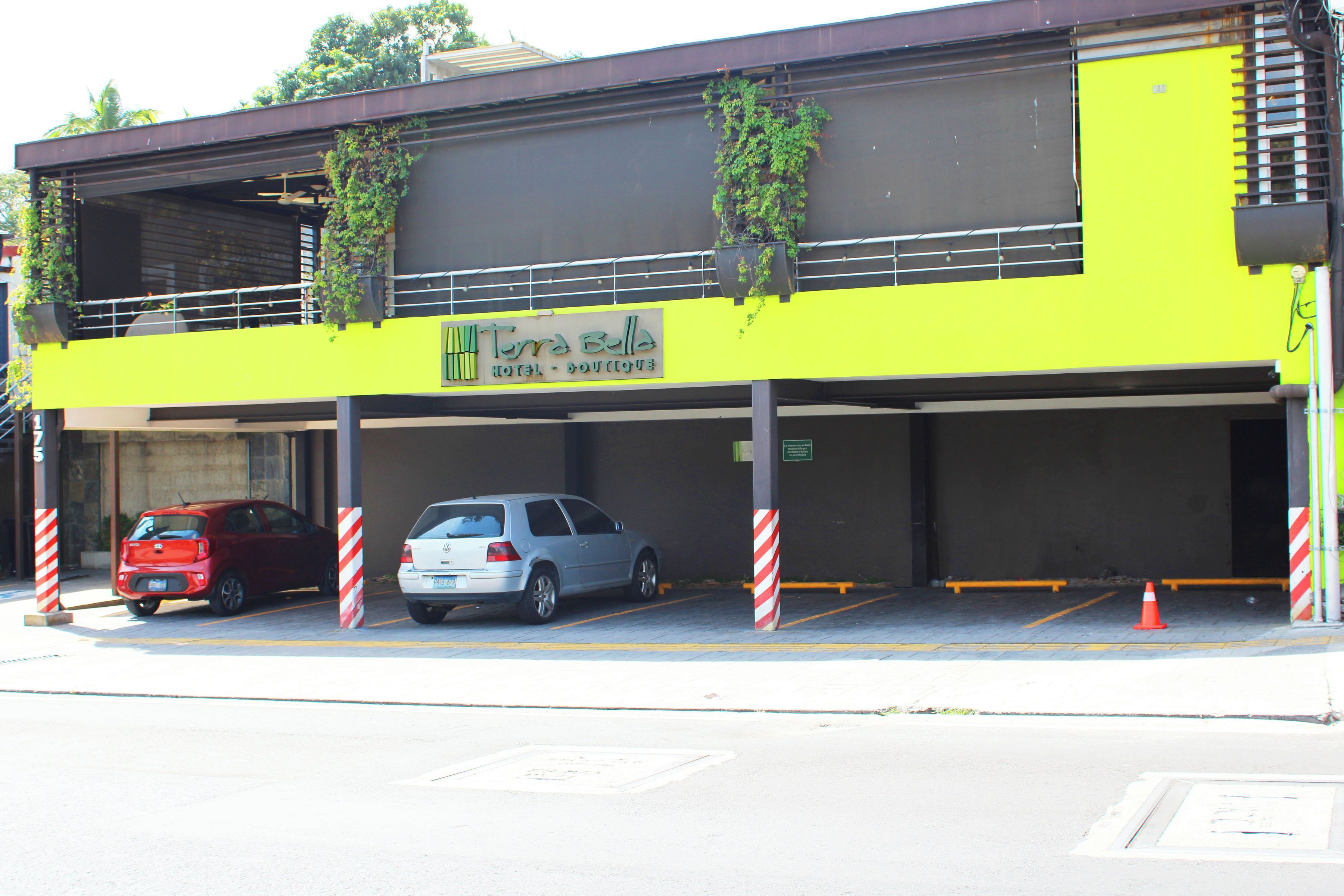 Façade de l’hébergement