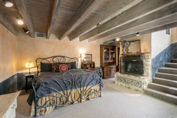 Suite, 1 cama King size (El Jefe's Casa) | Ropa de cama de alta calidad y wifi gratis 