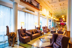 Zona de estar del vestíbulo