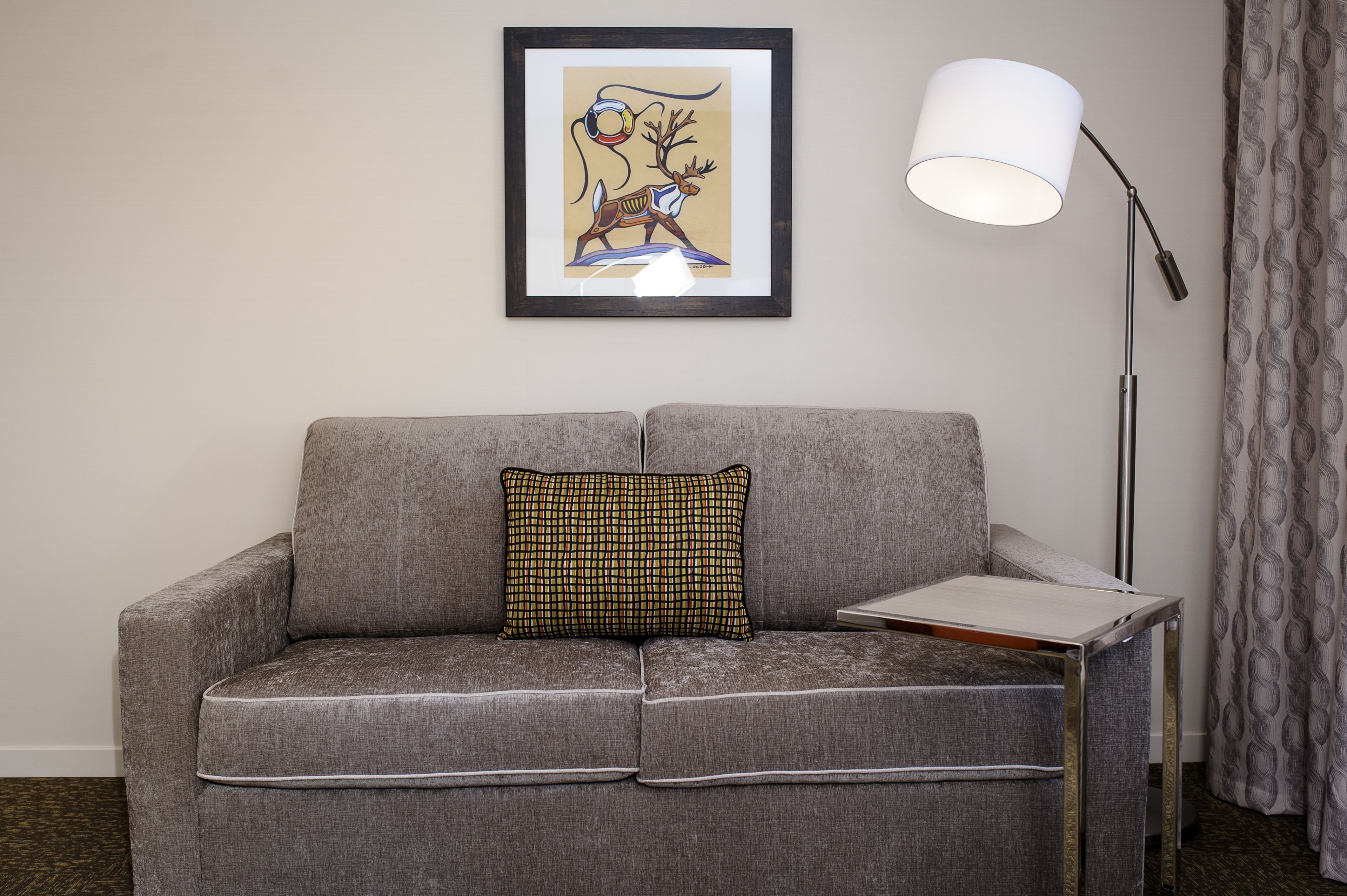 studio, 1 king bed, non smoking, refrigerator & microwave | in-room safe, free wifi, bed sheets