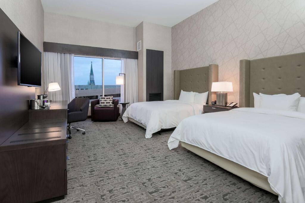 Premium bedding, in-room safe, desk, blackout curtains