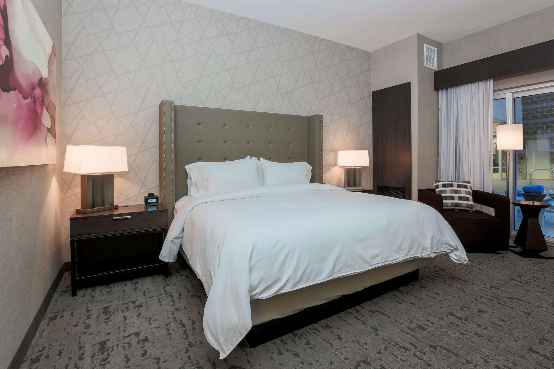 Premium bedding, in-room safe, desk, blackout curtains