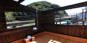 Chambre Quadruple Tradition (Japanese Style, Open Air Bath, 203) | Salle de bain