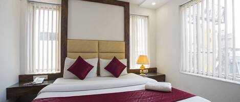 In-room safe, soundproofing, rollaway beds, free WiFi