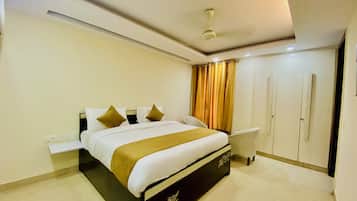 Egyptian cotton sheets, premium bedding, down duvets, memory-foam beds