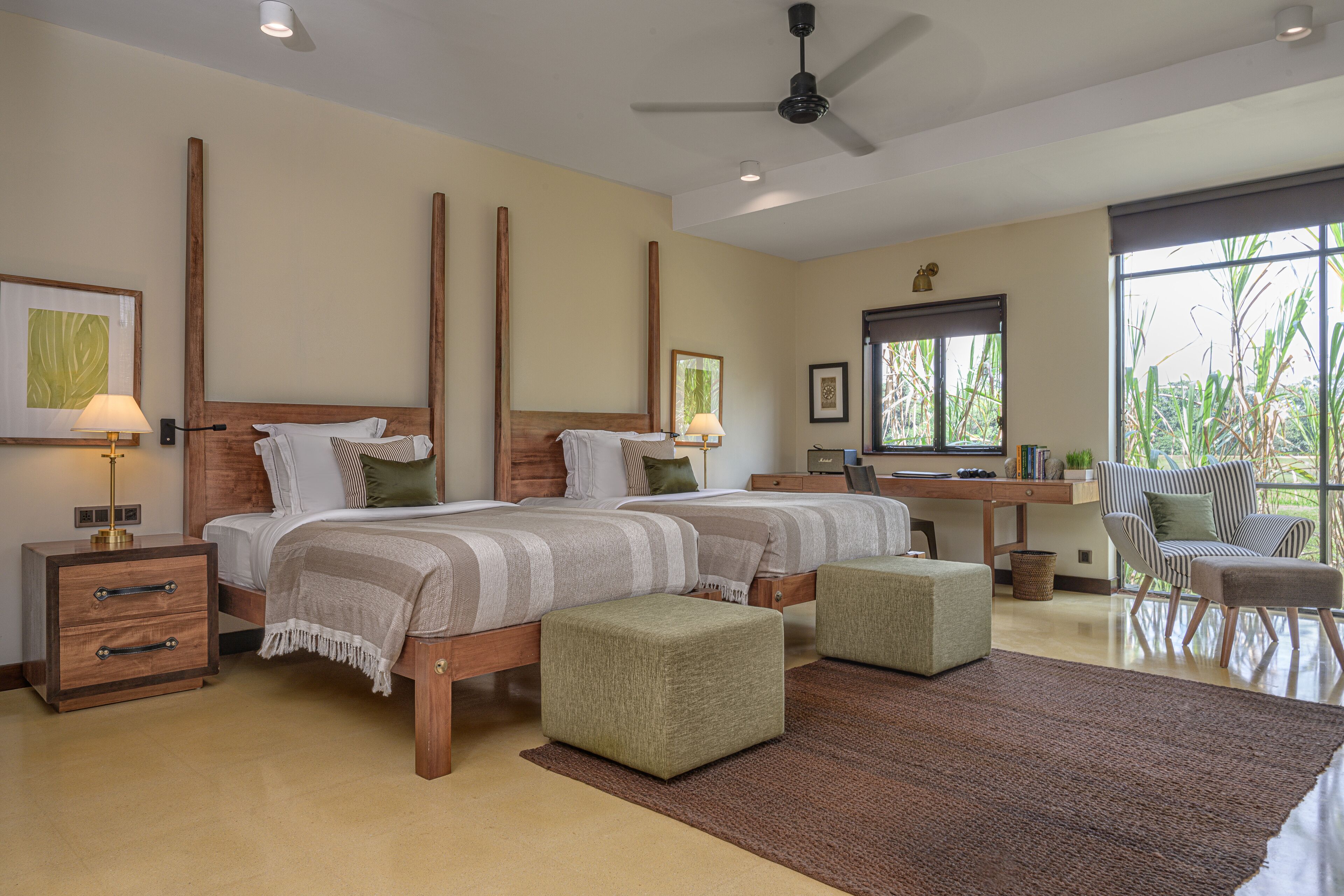 minibar, in-room safe, desk, laptop workspace