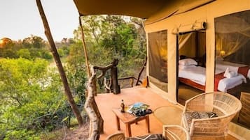 Double Room (Safari Tent) | Terrace/patio