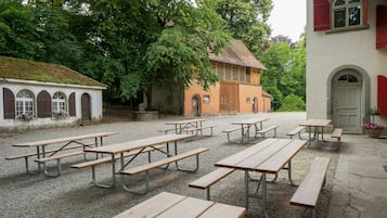 Blick von der Unterkunft