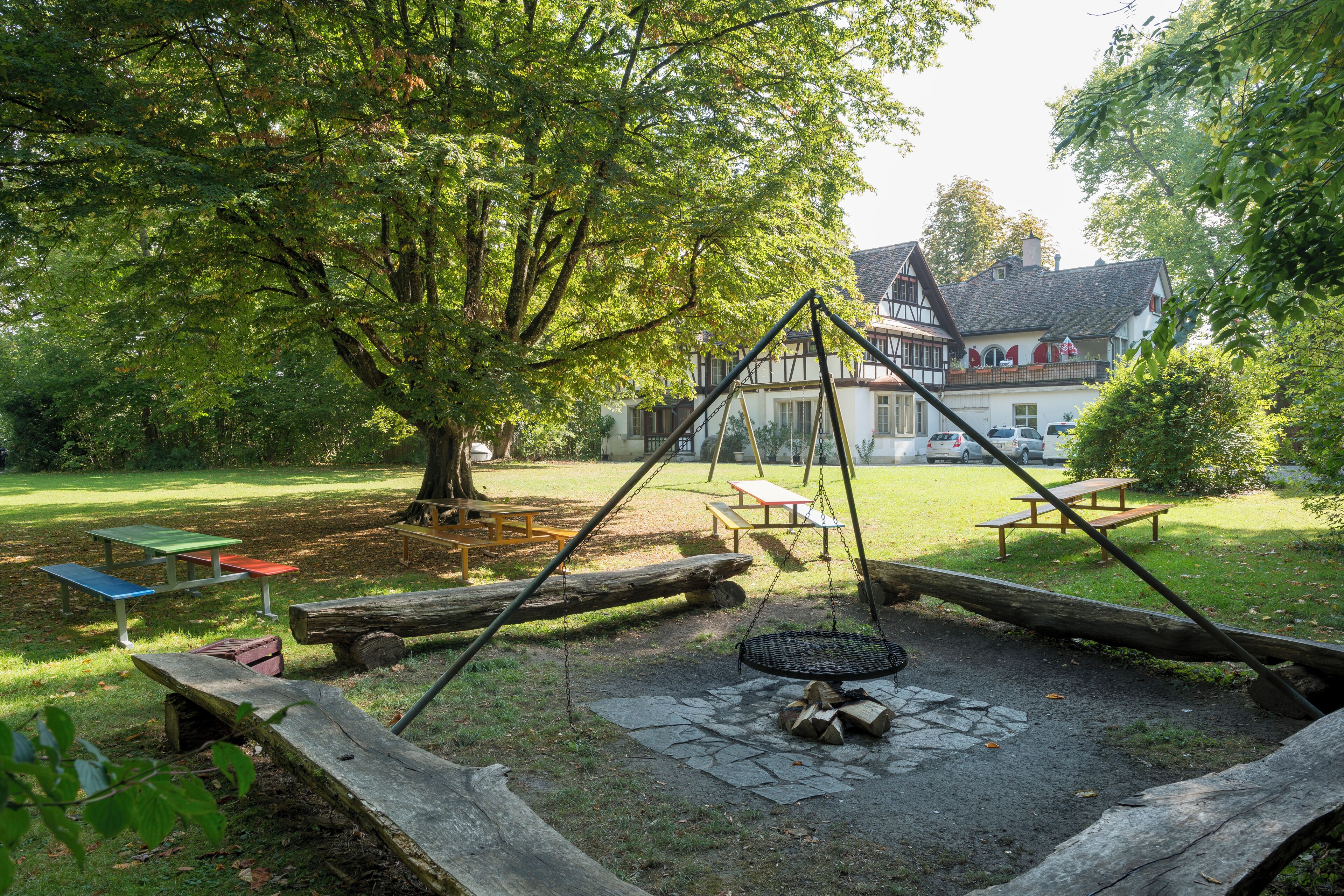 Aire de pique-nique/barbecue