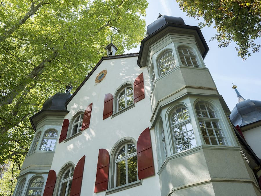 Façana frontal de l'allotjament