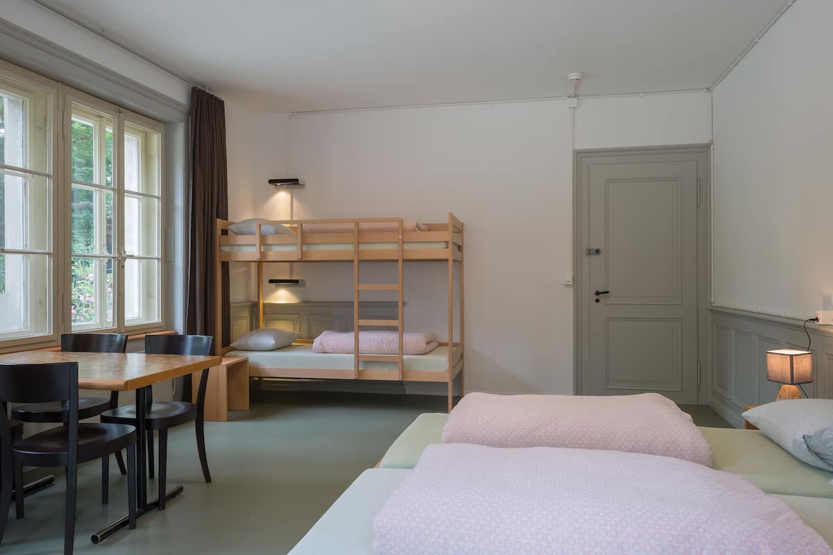 Quadruple Room, Shared Bathroom | Desk