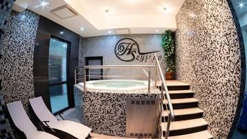 Salas para tratamentos a dois, tratamentos corporais, aromaterapia