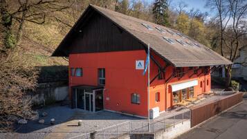 Fassade der Unterkunft