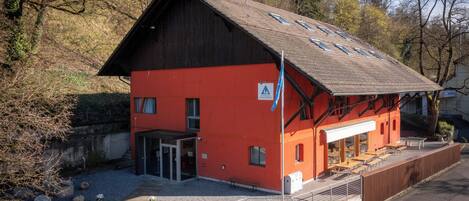 Fassade der Unterkunft