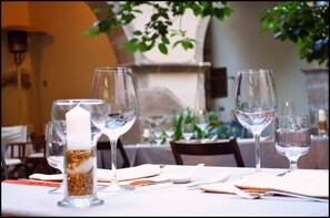 Dinner served  - Antica Dimora del Gruccione (Santu Lussurgiu)