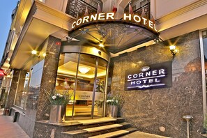 Front of property - evening/night - Corner Hotel (Istanbul)