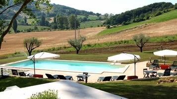 Seasonal outdoor pool