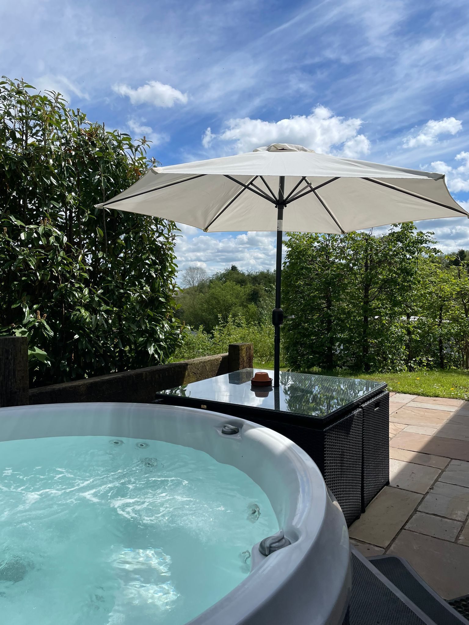 Superior Studio, Hot Tub, Garden Area | Terrace/patio