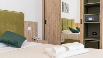 Comfort-Studio | Minibar, schallisolierte Zimmer, Babybetten, kostenloses WLAN