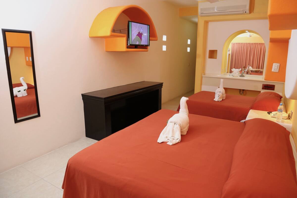 in-room safe, desk, blackout curtains, iron/ironing board