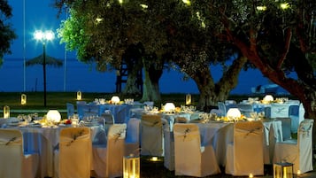 Espace mariage en plein air