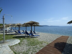 Vue sur la plage/l’océan