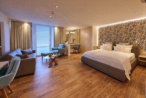 1 kamar tidur, seprai premium, dan selimut bulu angsa