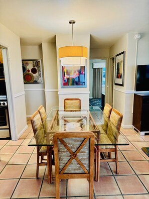 Suite, 2 Bedrooms | Dining room - Silver Seas Beach Resort (Fort Lauderdale)