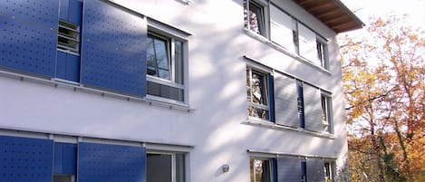 Fassade der Unterkunft