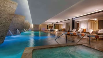 Sauna, hot tub, steam room, body treatments, aromatherapy, body wraps