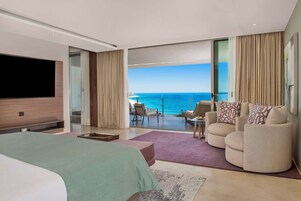 One Bedroom Governor Suite Ocean View | Roupas de cama de algodão egípcio, roupas de cama premium