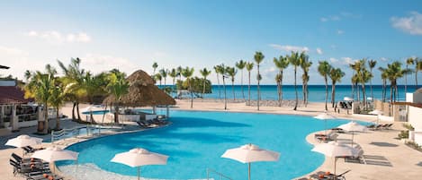 4 ulkouima-allasta, ilmaisia cabañoita, aurinkovarjoja