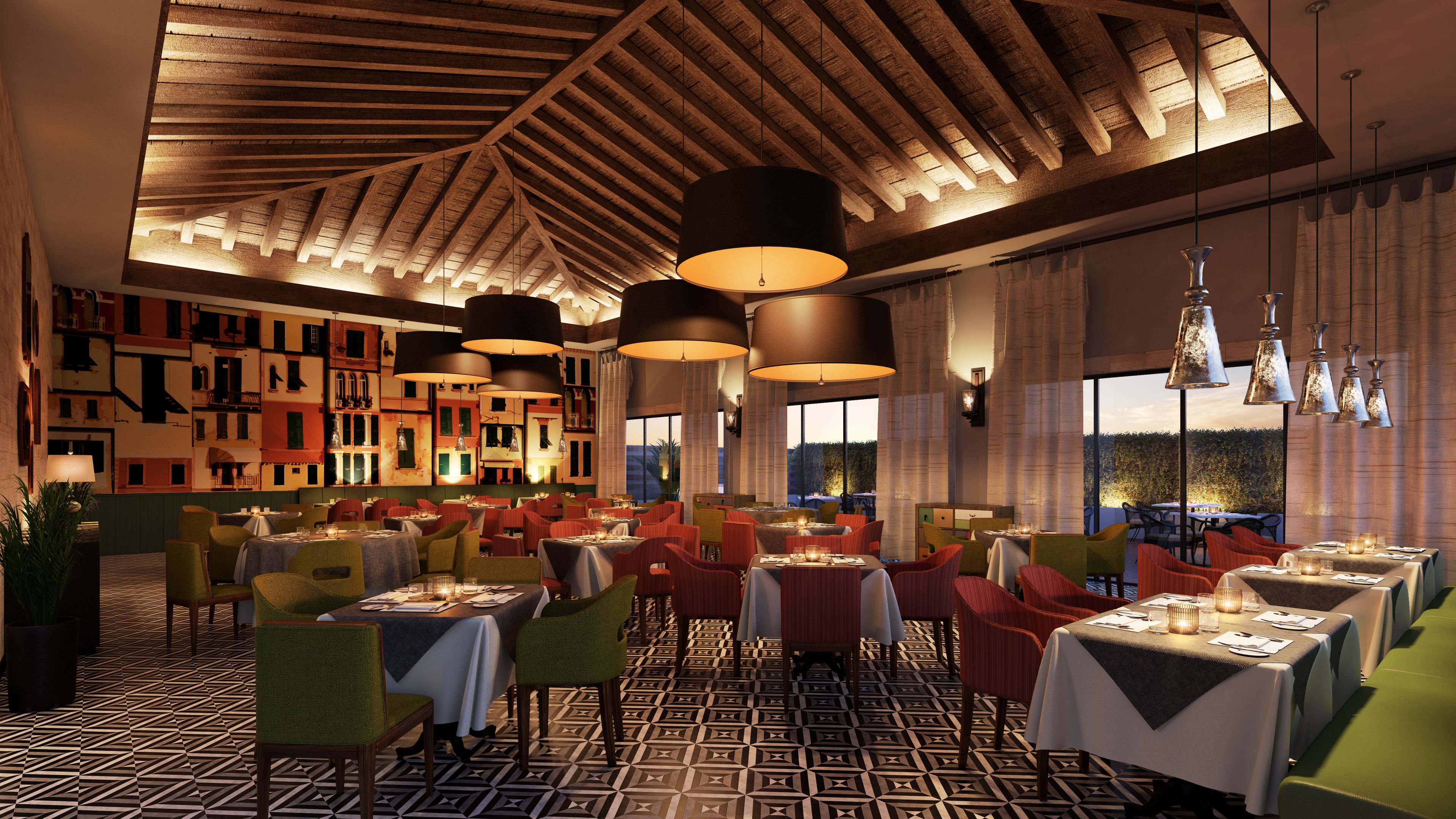 10 restaurants, breakfast, lunch, dinner served; french cuisine