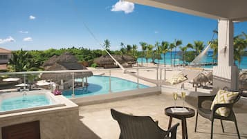 Preferred Club Honeymoon Suite | Vistas del balcón